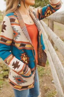 Rio Sonoyta Cardigan -Western Cowboy Equipment Shop 63688 infl