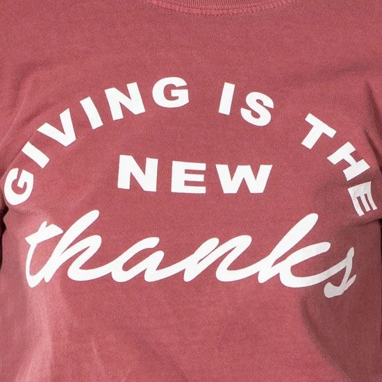 Giving Is The New Thanks Tee 4 Giving Is The New Thanks Tee - Image 2