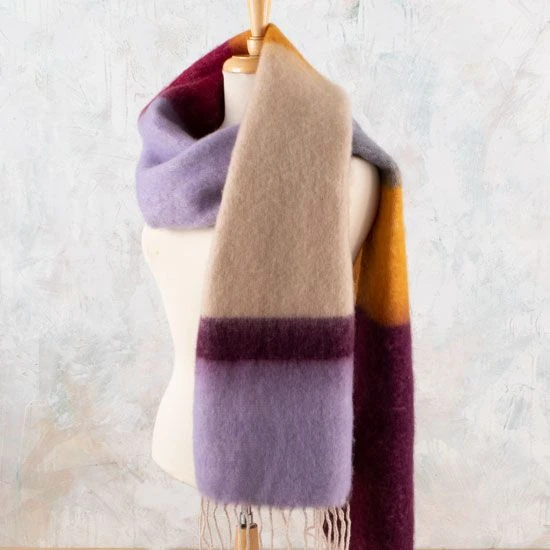 Purple Sunshine Blanket Scarf 4 Purple Sunshine Blanket Scarf - Image 2