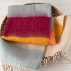 Ivory Sunshine Blanket Scarf