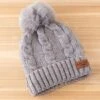 Gray Classic Pom Hat -Western Cowboy Equipment Shop 649875