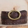 Distressed Cut Out Belt -Western Cowboy Equipment Shop 6550300