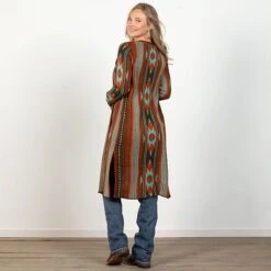 Rock & Roll Denim Southwest Sun Aztec Cardigan