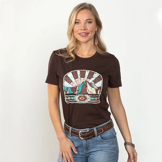 Rock & Roll Denim Colorful Hills Tee 3 Rock & Roll Denim Colorful Hills Tee