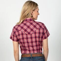 Wrangler Ava Blouse -Western Cowboy Equipment Shop 67426 alt2