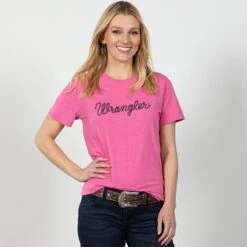 Wrangler Oh So Pink Tee