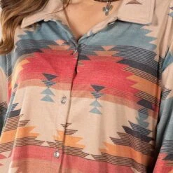 Cara Diamond Aztec Top -Western Cowboy Equipment Shop 67548 alt3
