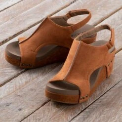 Corkys Carley Suede Sandal