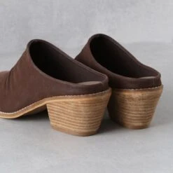 Corkys Chocolate Mules 11 Corkys Chocolate Mules -Western Cowboy Equipment Shop 69544 heel