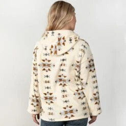 Littlefield Aztec Fleece Hoodie -Western Cowboy Equipment Shop 69748 alt2