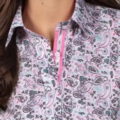 Cotton Candy Paisley Top -Western Cowboy Equipment Shop 70030 alt1