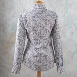 Cotton Candy Paisley Top -Western Cowboy Equipment Shop 70030 back