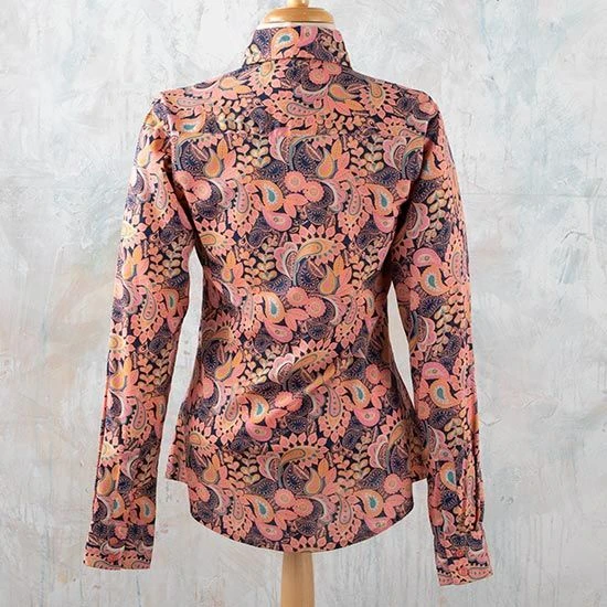 Peach Paisley Top 7 Peach Paisley Top - Image 5