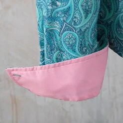 Teal Paisley Top -Western Cowboy Equipment Shop 70051 detail2