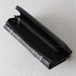 Salt And Pepper Cowhide Wallet -Western Cowboy Equipment Shop 70475 int