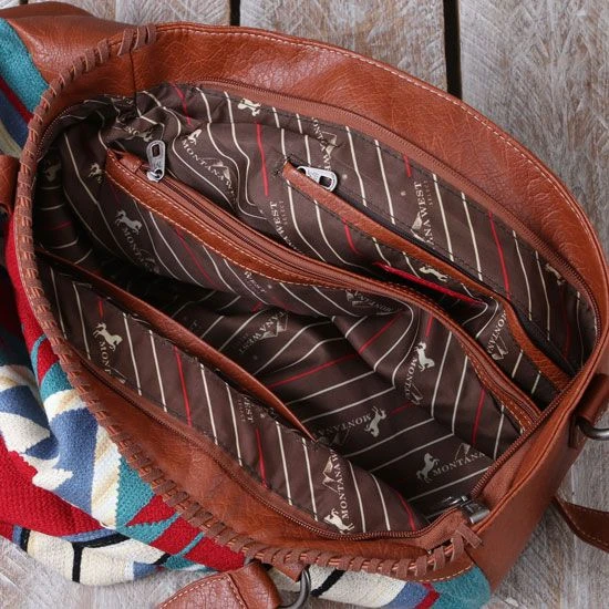 Aztec Saddle Blanket Concealed Carry Tote 6 Aztec Saddle Blanket Concealed Carry Tote - Image 4