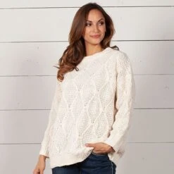 Porcelain Pearl Sweater 7 Porcelain Pearl Sweater -Western Cowboy Equipment Shop 71106 alt2