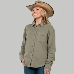 Kimes Ranch Sage Shacket