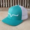 Kimes Ranch Weekly Trucker Teal Cap -Western Cowboy Equipment Shop 75644 1
