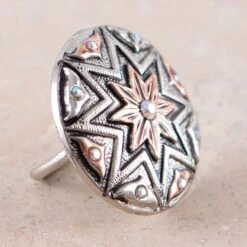 Sunburst Aztec Scarf Slide -Western Cowboy Equipment Shop 76609 alt