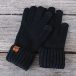 Black Mainstay Gloves