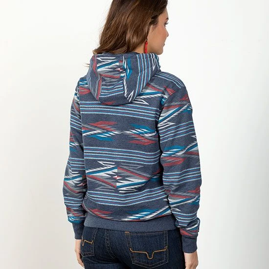 Ariat Chimayo New Mexico Navy All-Over Print Hoodie 5 Ariat Chimayo New Mexico Navy All-Over Print Hoodie - Image 3