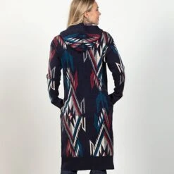 Ariat Chimayo Navy Aztec Cardigan -Western Cowboy Equipment Shop 77035 alt2