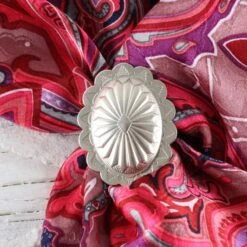 Concho Tee Clip And Scarf Slider