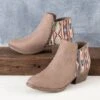 Corkys Pink Aztec Prevail Booties -Western Cowboy Equipment Shop 809520P