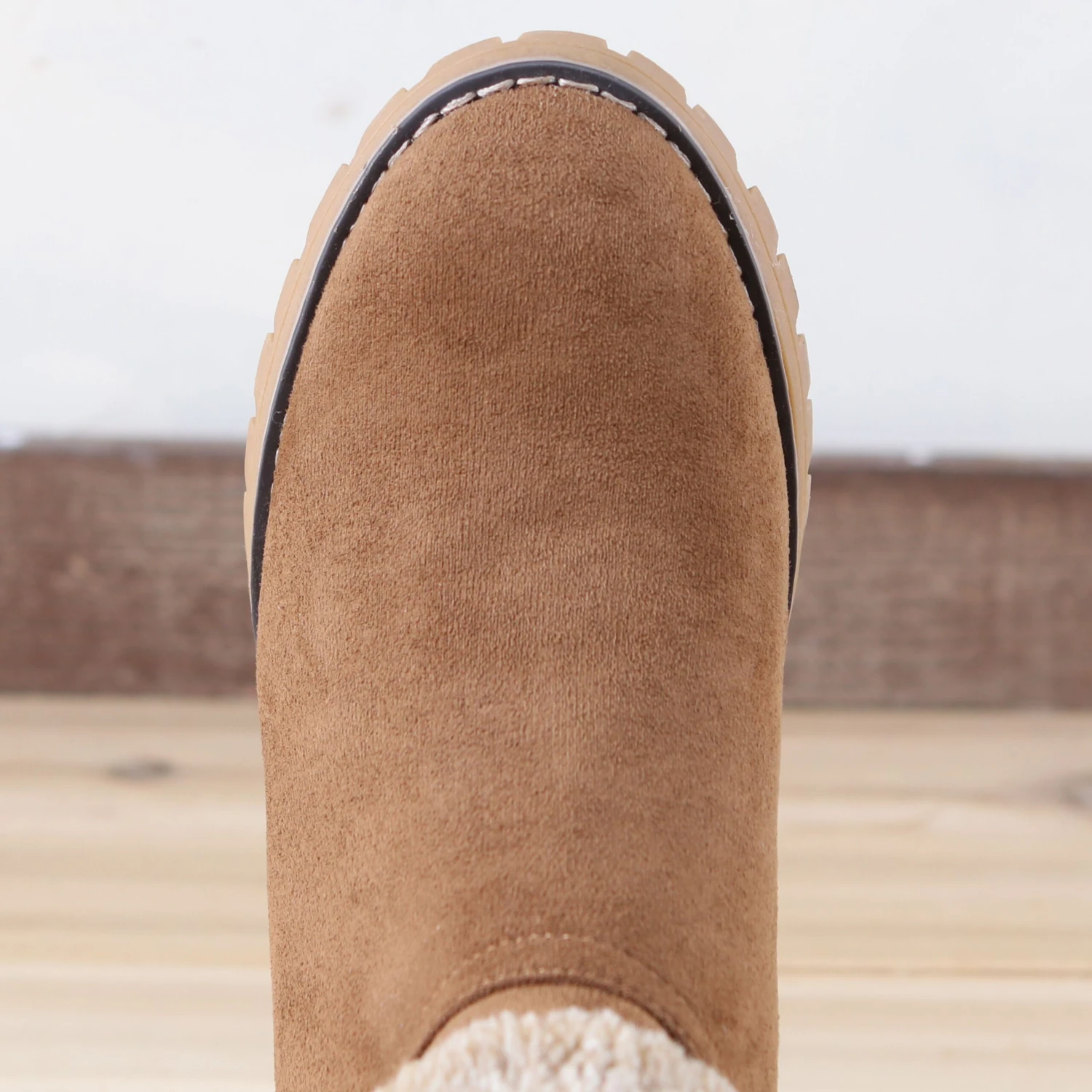 Corkys Brown Cotton Boots 6 Corkys Brown Cotton Boots - Image 4