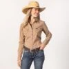 Wrangler Rawhide Blouse -Western Cowboy Equipment Shop 81157v2