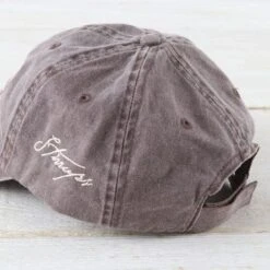 Barn Hair Don't Care Brown Ball Cap -Western Cowboy Equipment Shop 81404 back side