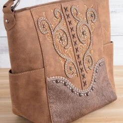 Dakota Concealed Carry Handbag -Western Cowboy Equipment Shop 836013 detail