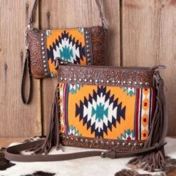 Trinity Ranch Aztec Floral Tooled Clutch -Western Cowboy Equipment Shop 849960 849156 grp A