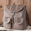 Aztec Khaki Backpack -Western Cowboy Equipment Shop 849967 A