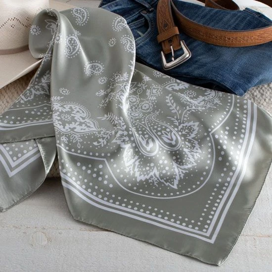 Sage Floral Wild Rag 4 Sage Floral Wild Rag - Image 2