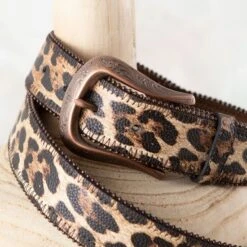 Roper Tan Leopard Belt -Western Cowboy Equipment Shop 8840790210 detail