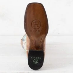 Roper Cactus Flowers Amore Boots 8 Roper Cactus Flowers Amore Boots -Western Cowboy Equipment Shop 9211667 sole