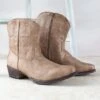 Roper Tan Shay Booties -Western Cowboy Equipment Shop 9212506