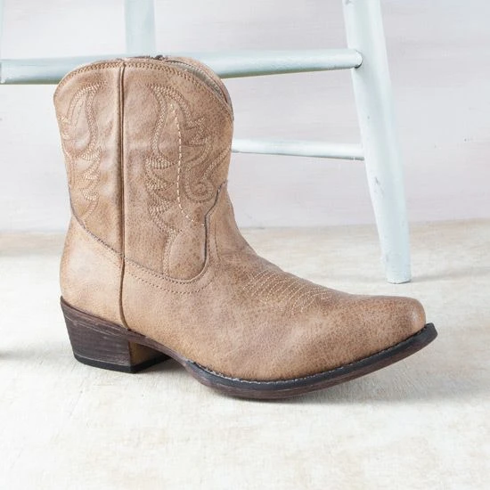 Roper Tan Shay Booties 4 Roper Tan Shay Booties - Image 2