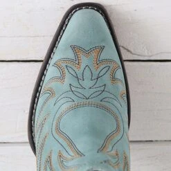 Roper Blue Ava Booties -Western Cowboy Equipment Shop 9212638 toe