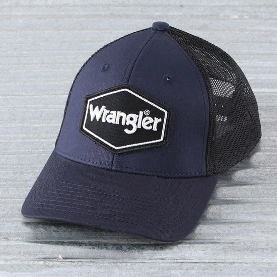 Wrangler Navy Patch Ball Cap 3 Wrangler Navy Patch Ball Cap