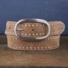 Buckstitch Vintage Leather Belt -Western Cowboy Equipment Shop 9621300