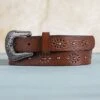 Morning Glory Blooms Belt -Western Cowboy Equipment Shop 9639300