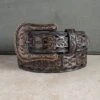 Ariat Brown Leather Tooled Belt