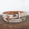Ariat Acid Wash Hair On Belt -Western Cowboy Equipment Shop A1532408