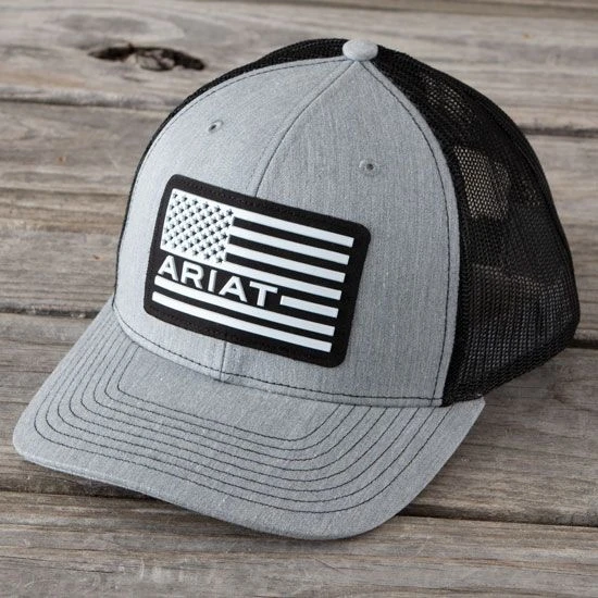 Ariat USA Flag Mesh Snap Back Cap 3 Ariat USA Flag Mesh Snap Back Cap