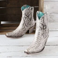 Corral Python Booties