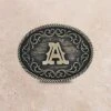 Montana Silversmiths Filigree Initial Attitude Buckle