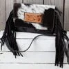 American Darling Tooled Leather Cowhide Crossbody